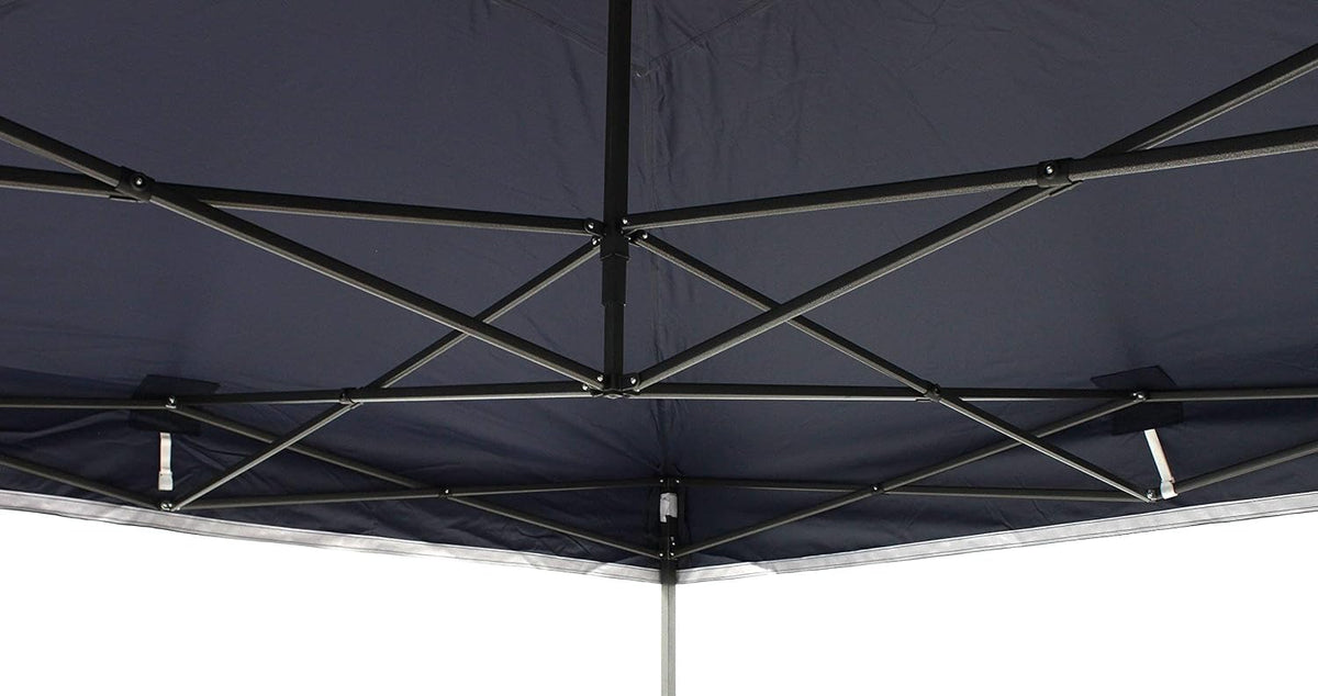 All Seasons Gazebos 3 x 3 m volledig waterdicht vouwpaviljoen met 4 zijpanelen - marineblauw