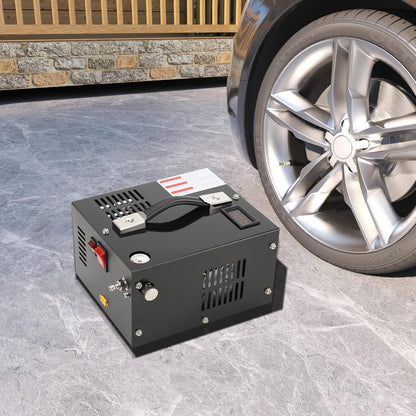 PCP Hogedrukluchtcompressor – Draagbare Compressor – Luchtpomp – Airsoft Compressor – Paintball Compressor – Compact & Krachtig – Max. 30 MPa Druk
