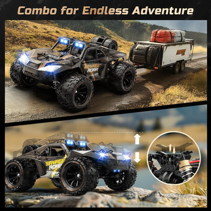 <font dir="auto" style="vertical-align: inherit;"><font dir="auto" style="vertical-align: inherit;">        DEERC 1:14 Fast Remote Control Car, 40km/h High Speed RC Truck with LED Headlight for Boys, Offroad 2.4GHz 4x4 RC Offroad Car, Monster Truck Toy,