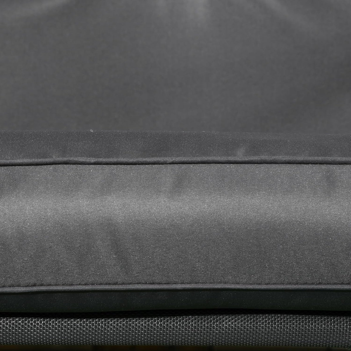 Tuinschommel 2-Persoons – Schommelbank – Tuinbank – Buitenbank – Zitschommel – Verstelbare Zonneluifel – Gepoedercoat Stalen Frame – Comfortabele Dikke Kussens – Donkergrijs
