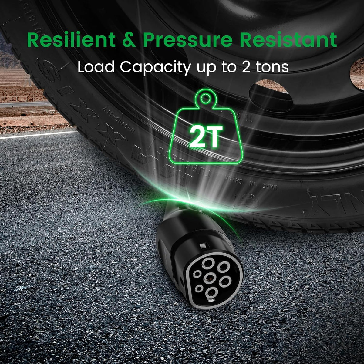 GONEO Type 2 Laadkabel 22kW 5M 32A Laadkabel Elektrische Auto Type 2 3 Fase Modus 3 voor E auto EV/PHEV met Draagtas