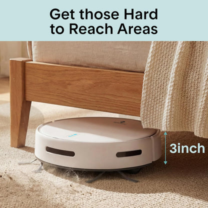 Robotstofzuiger – Robotstofzuiger met dweil – Robotmop – Automatische stofzuiger – Slimme robotstofzuiger – 700Pa zuigkracht – App bediening