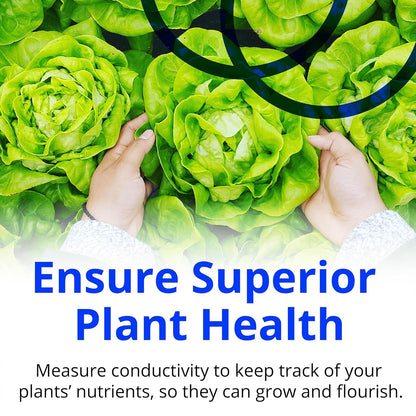 Bluelab TRUNCOMV2 Commercial Truncheon Nutrient Meter, Conductivity Measure in Solution, Increased Measurement Range