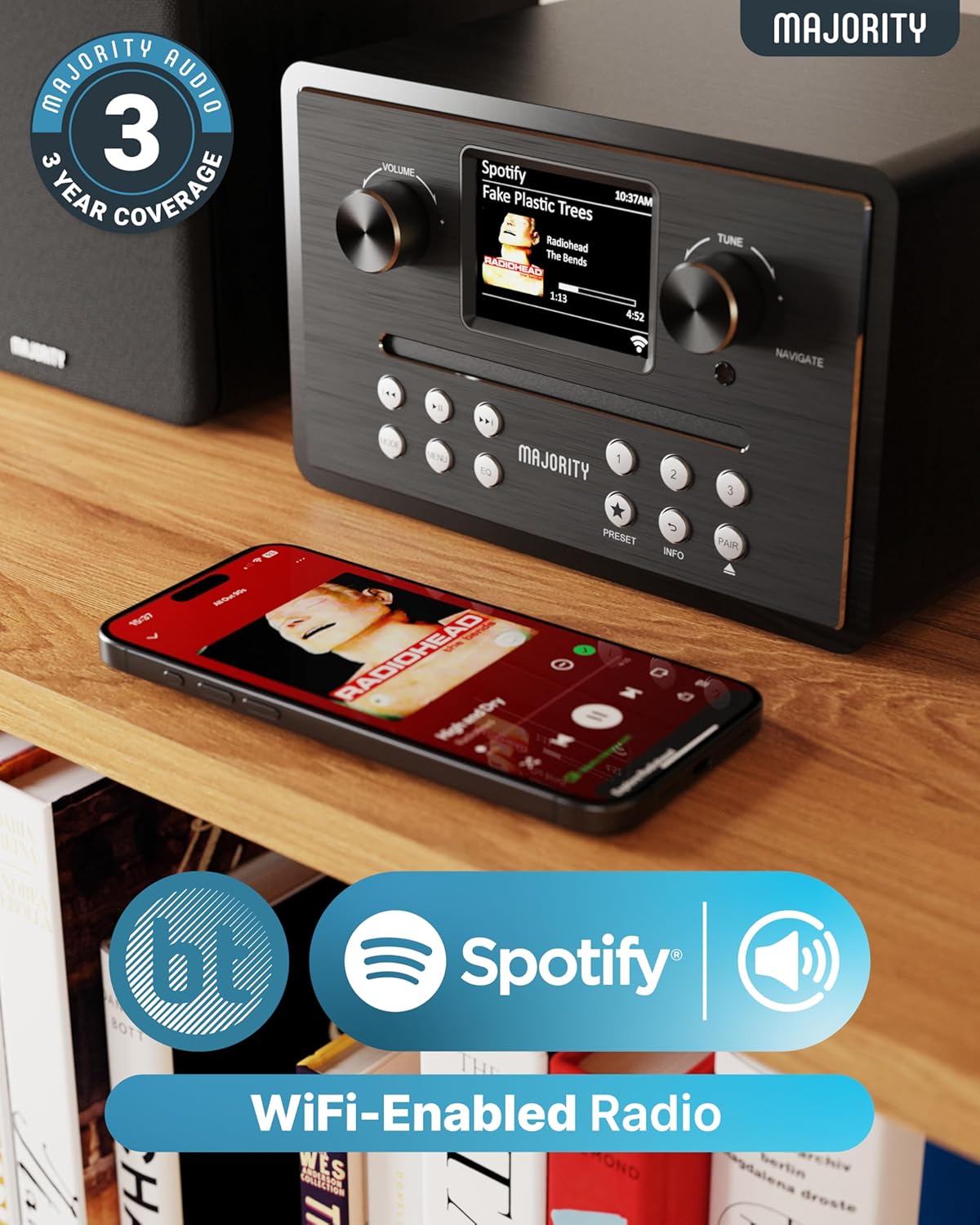 Majority Homerton HiFi internetradio