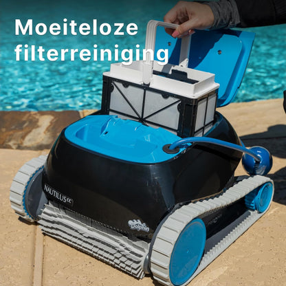 Robotstofzuiger Zwembad – Zwembadrobot – Zwembadreiniger – Zwembadstofzuiger – Automatische Zwembadreiniger – Reiniging Wanden En Bodem – Geschikt Voor Zwembaden Tot 10 Meter