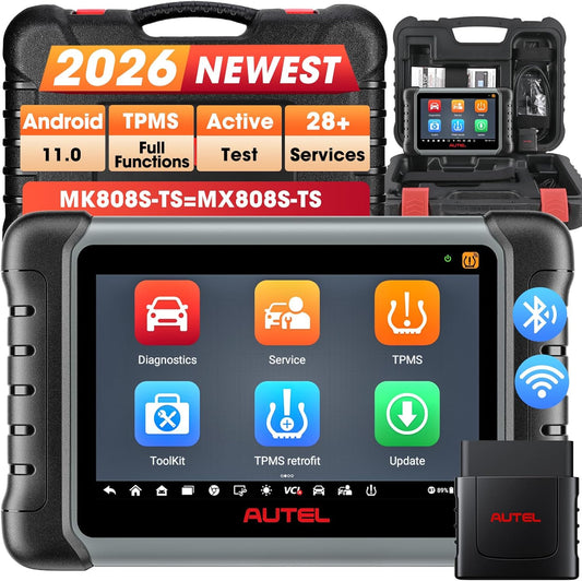 OBD2 Diagnoseapparaat – Autodiagnose Tablet – Foutcode Scanner – TPMS Tester – Reset Tool – Complete Systeemdiagnose – Bluetooth & WiFi Verbinding