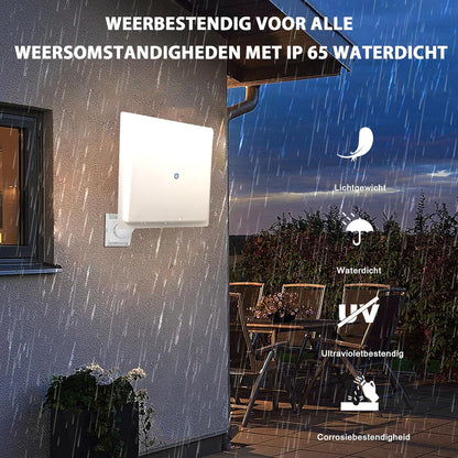 Maswell 8MIMO_Ultra: 4G 5G 8X8 MIMO-antenne, 10dBi externe antenne met hoge versterking, mobiele 4G LTE 5GA 5G NR UWB 600-8000MHz voor routers en gateways, WiFi 7-klaar (complete kit)