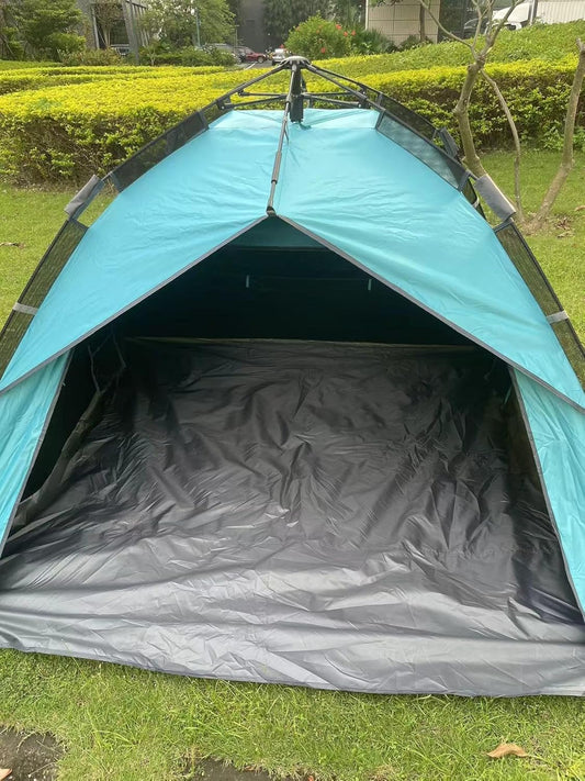 Glymnis Pop-up strandtent, groot voor 4-6 personen, Instant pop-up automatische strandtent, UV-bescherming, zonneschuilplaats, eenvoudige installatie voor familiepicknick