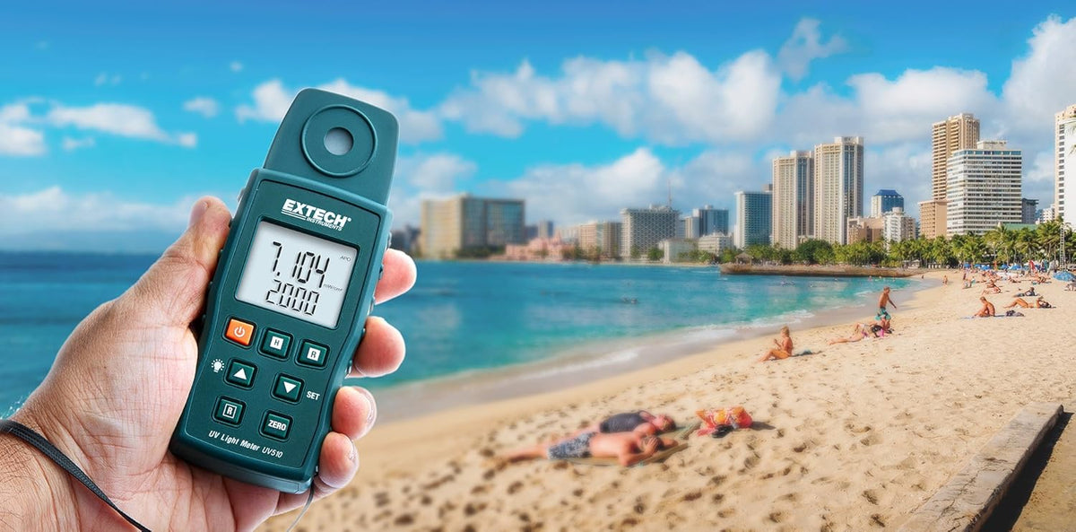 Extech UV510 Compacte UV-lichtmeter, groen