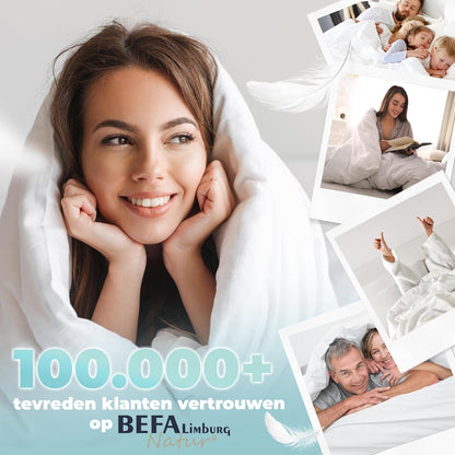 BEFA NATUR Donzen dekbed 160 x 210 cm (1, Vierseizoensdekbed, 240x220 cm)