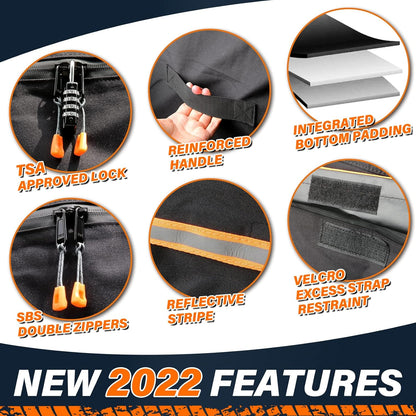 Auto Daktas – Rooftop Cargo Carrier – Daktas – Dakbagage Tas – Autodaktas – 21 Kubieke Voet – Waterdichte Dubbele Coating