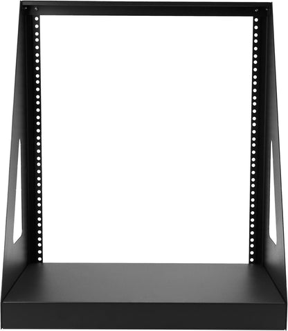 StarTech.com 12U Heavy Duty Rack Open Frame Netwerk Rack - Twee stijlen - 160kg - 19" Vrijstaand Desktop Rack voor Computer, AV, Media, IT Apparatuur (2POSTRACK12)