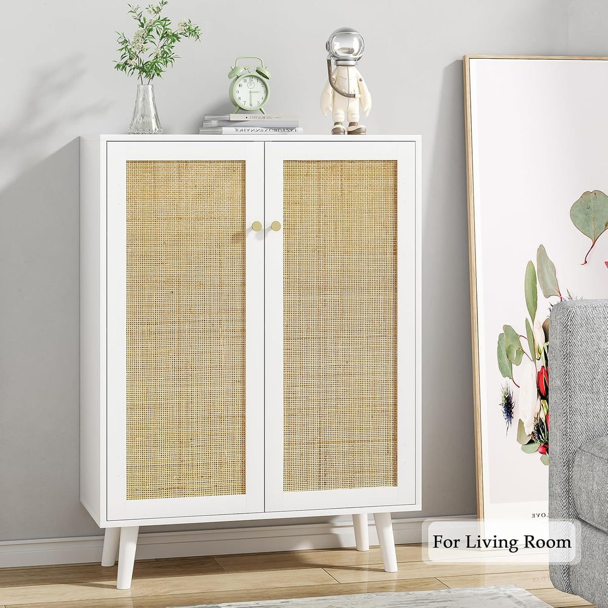 Keukenkast, sideboard met laden, commode met veel opbergruimte, kast met 2 deuren, multifunctionele kast, dressoir voor woonkamer, keuken, eetkamer, modern, 34 x 80 x 112 cm