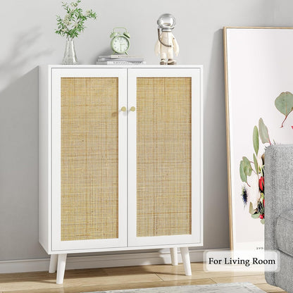 Keukenkast, sideboard met laden, commode met veel opbergruimte, kast met 2 deuren, multifunctionele kast, dressoir voor woonkamer, keuken, eetkamer, modern, 34 x 80 x 112 cm