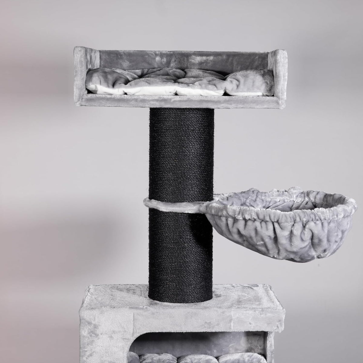 Kattenkrabpaal – Krabpaal – Klimpaal – Kattenmeubel – Krabmeubel – 150 cm Hoog – Extra Stabiel Met Dikke Sisal Palen