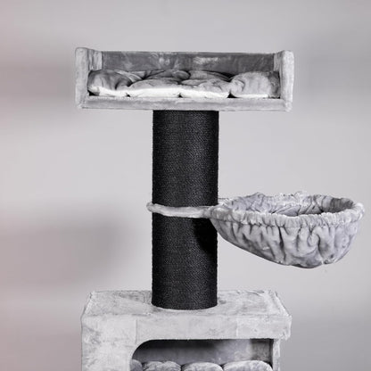 Kattenkrabpaal – Krabpaal – Klimpaal – Kattenmeubel – Krabmeubel – 150 cm Hoog – Extra Stabiel Met Dikke Sisal Palen