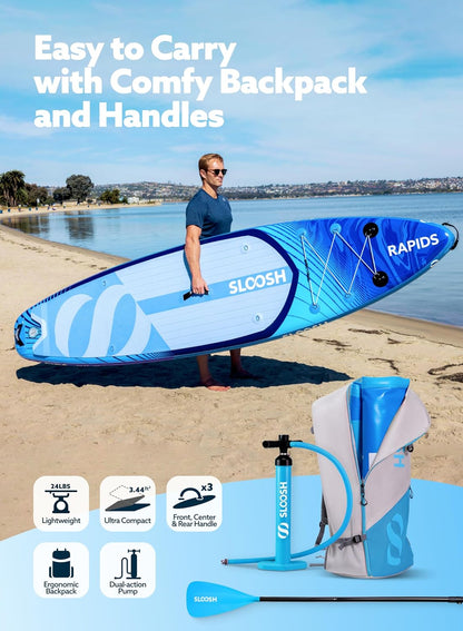 Rapids Blue 11'6" Adventure SUP