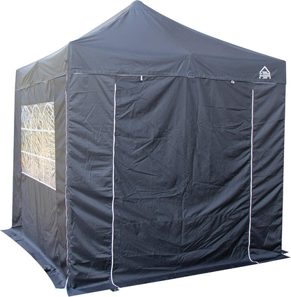 Alle seizoenen Gazebos 2.5x2.5m-Superior-Package-Zwart Gazebo