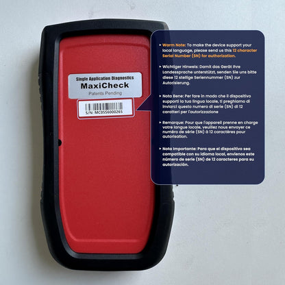 Autel MaxiCheck Pro Autoontluchtingsscantool voor het ontluchten van ABS-remmen, OBD2 ABS SRS diagnosescanner, oliereset, BMS, EPB, airbag, SAS-diensten voor bepaalde voertuigen