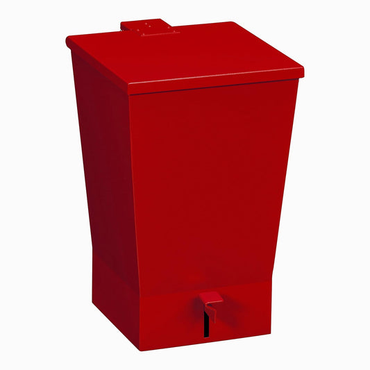 Weigeren Bin incl. Pedaal Stapelbaar Rood 30 l