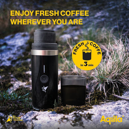 Coffeebird Portable espresso machine Koffiezetapparaat Zwart Capaciteit koppen: 5 Portable