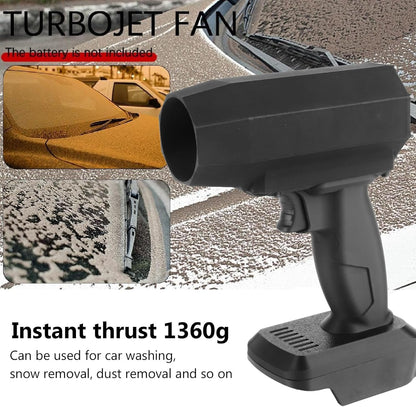Draagbare Luchtblazer, Jet Dry Blower 150.000 RPM, PETG en Koolstofvezel voor Buitenkamperen (#3)