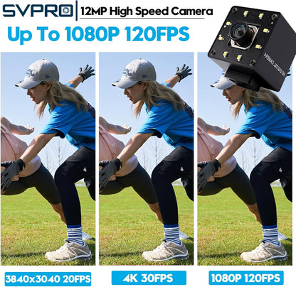 USB-cameramodule – Webcam – PC-camera – UVC-camera – Lightburn Camera – 12MP 4K Autofocus – 1080P 120FPS Met Ingebouwd LED-Licht