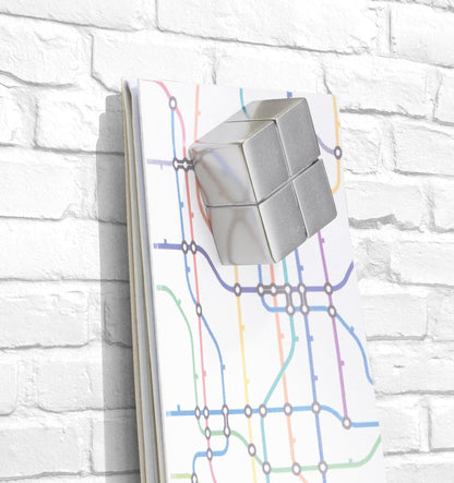 SIGEL GL144 Premium glazen whiteboard 91x46 cm klinker wit hoogglanzend, TÜV-getest, eenvoudige montage, glazen magneetbord Artverum