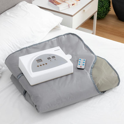InnovaGoods Electric Blanket, Infrared Sauna Blanket, Thermal Blanket Suitable for Whole Body, Infrared Sauna Blanket Increases Removal of Fats and Toxins - QUORE