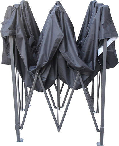 Alle seizoenen Gazebos 2.5x2.5m-Superior-Package-Zwart Gazebo