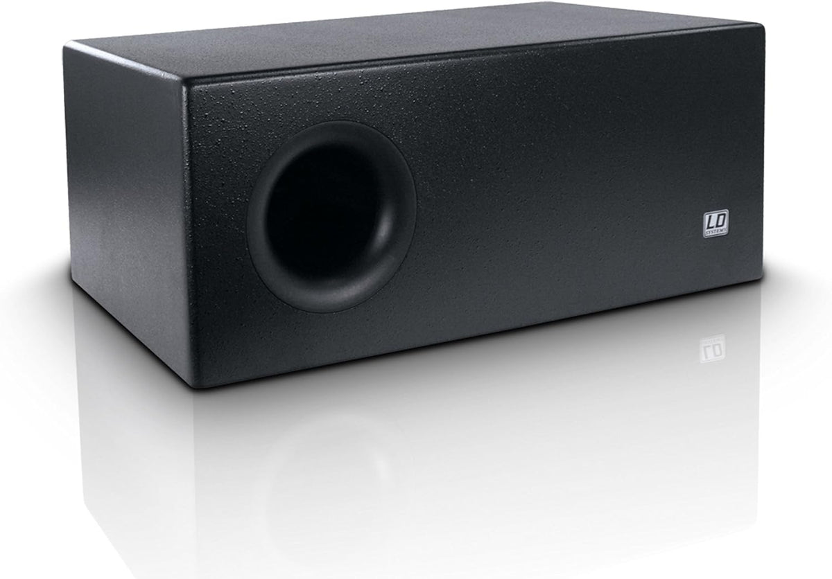 Subwoofer – Bandpass Subwoofer – Basluidspreker – Basbox – Woofer – Passief 2 x 8 Inch – 2 x 100 W – MDF Behuizing