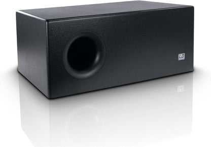 Subwoofer – Bandpass Subwoofer – Basluidspreker – Basbox – Woofer – Passief 2 x 8 Inch – 2 x 100 W – MDF Behuizing