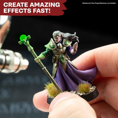 The Army Painter Warpaints Air Mega Set, 60 Airbrush Acrylverf Set 18ml, Inclusief 9 Metallics En 1 Fluorescerende Kleuren, Modelbouwgereedschap Voor Warhammer 40k-figuren En Dnd