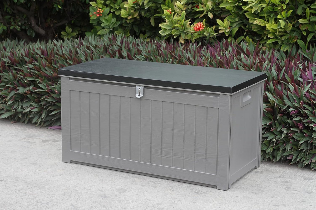 Linea Garden Friend Baúl de plástico 270 L. Medidas 109 x 52 x 55 cm