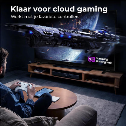 FPD Smart TV 43 Inch, Full HD 1080p televisie met Tizen OS, compatibel met Samsung TV Plus, Dolby Audio, HDR 10, SmartThings, Miracast, Gaming Hub, Voice Control, flatscreen-tv (ET43-P1, 2026)