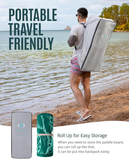ZLX 350 cm opblaasbaar stand-up paddleboard