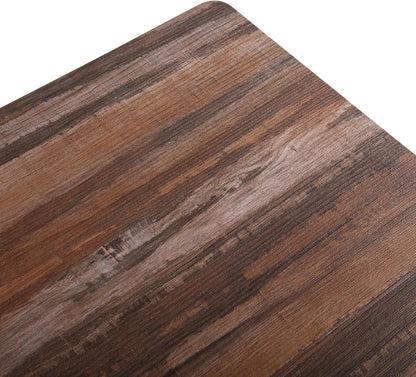 Versa Amaia Eettafel voor keuken, terras, tuin of eetkamer, Afmetingen (H x B x H) 76 x 80 x 120 cm, Hout en Metaal, Kleur Zwart