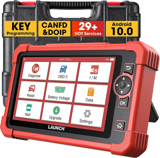 LAUNCH Lanceer CRP919X OBD2 Auto Diagnostics, Bidirectional Scan, All Car Diagnoses Systems, Recovery Service 31+, IMMO, FD/DOIP CAN, 2 jaar gratis update