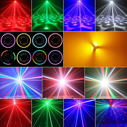 150W bewegende kop LED RGBW Beam Discobal Party Light Stroboscoop lichteffecten voor disco party club Kerstmis podiumlicht