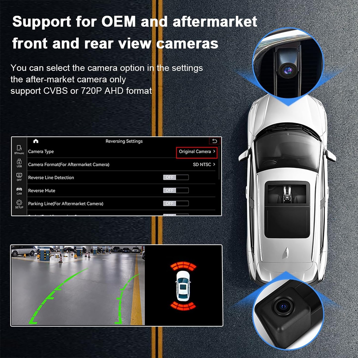 Android Carplay Monitor – Multimedia Scherm – Auto Display – Touchscreen Navigatie – 10,2 Inch HD IPS – Snapdragon 8-Core Processor – 4G WiFi Connectiviteit