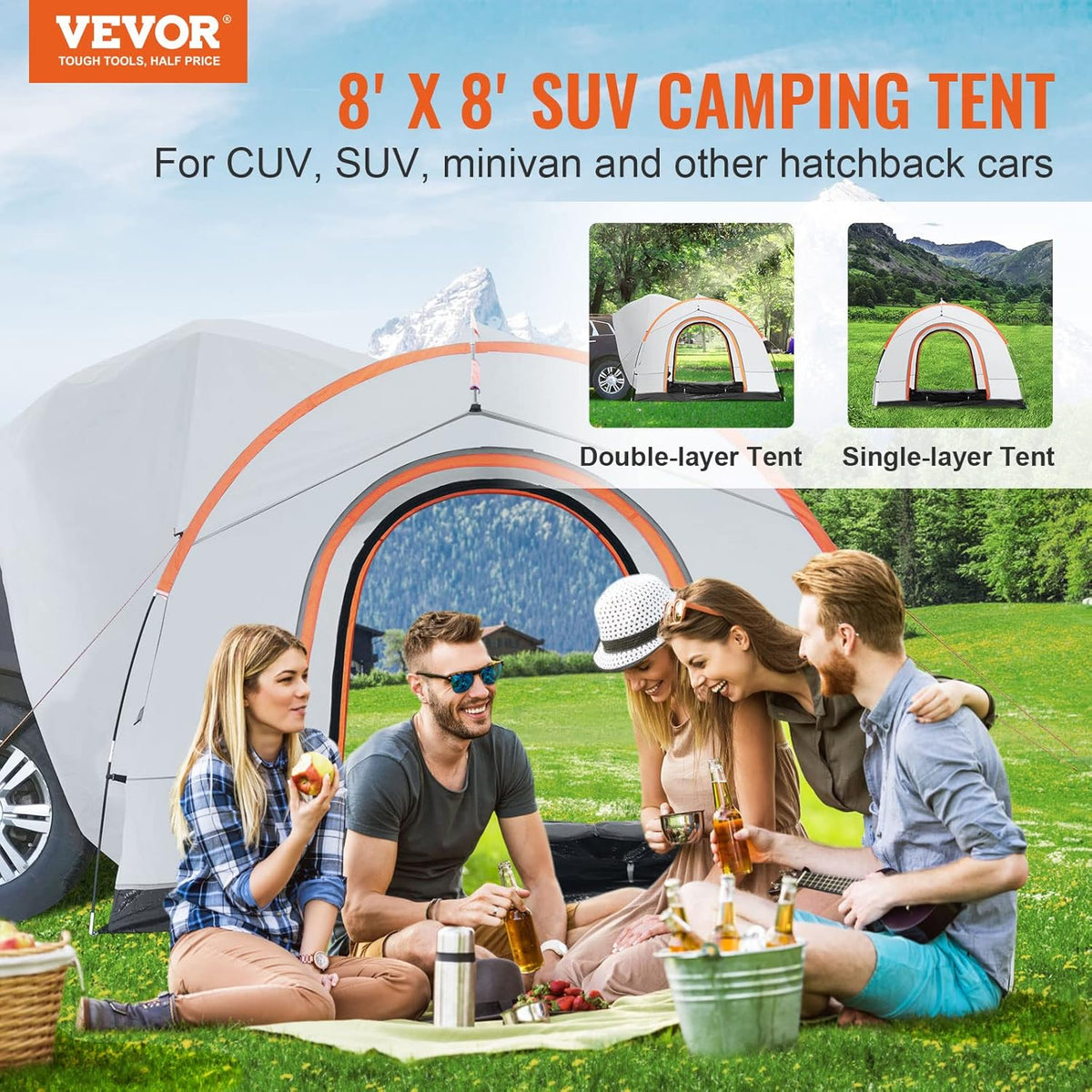 VEVOR Truck tent voor vrachtwagens