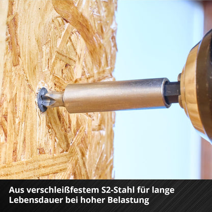 Einhell mechanische gereedschapskoffer, e-case, 201-delig (multifunctioneel, set, steeksleutels, e-case-systeem)