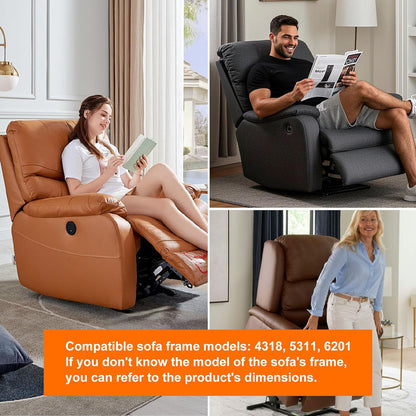 Motoractuator Elektrische Bank – Power Recliner Motor – Sofa Verstelmotor – Liftstoel Motor – Relaxfauteuil Motor – 1000N Stuwkracht – 333mm Slaglengte – Stil ≤55dB