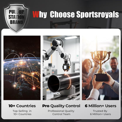 Sportsroyals Power Tower Dip Station - QUORE
