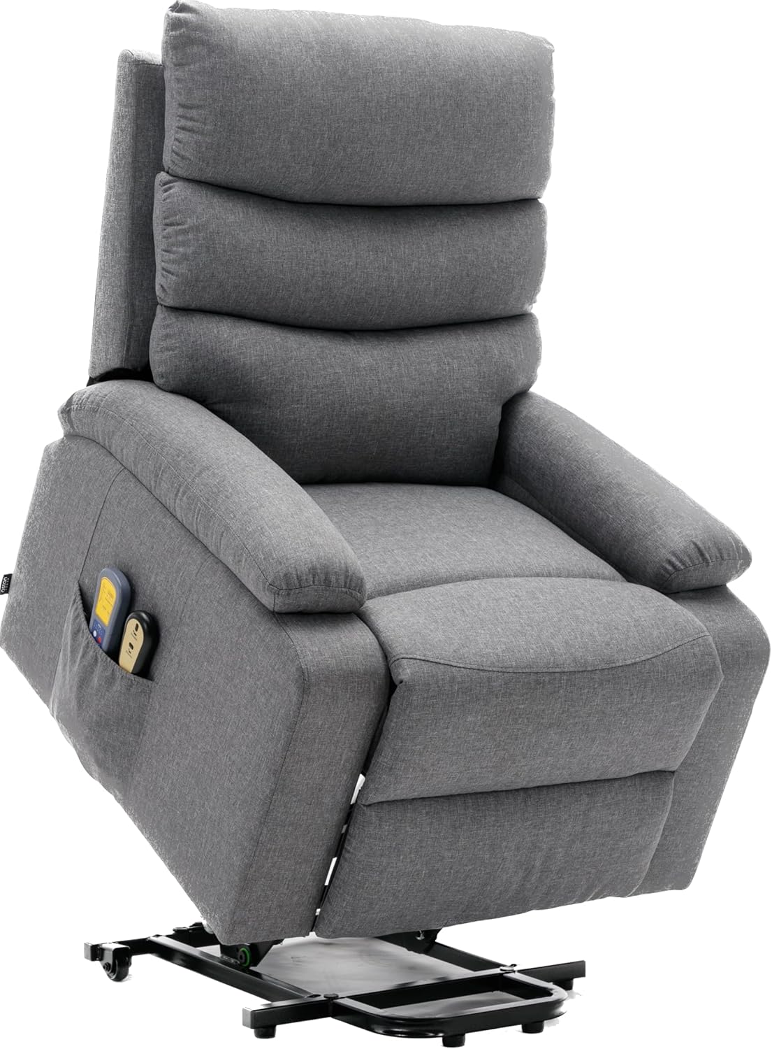 ASTAN HOGAR Ceci AH-AR10520GR, relaxstoel met zelfhulpfunctie (Levanta personen), elektrisch liggen, massage en thermotherapie