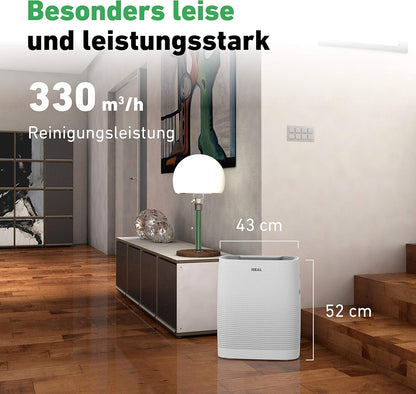 Luchtreiniger – Luchtzuiveraar – Luchtfilter – Air Purifier – Luchtreinigingsapparaat – Voor 25-45 m² – HEPA-Filter Met Geurfilter – CADR 330 m³/h