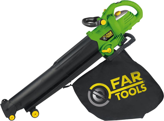 Fartools Stofzuiger – blazer 2800 W, snelheidsdimmer van 10.000 tot 16.500 minuten, luchtvolume 960 M3/h, opvangzak, voorhark