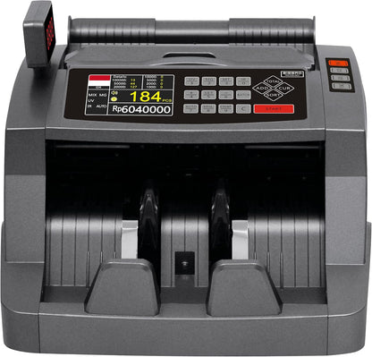 Geldtelmachine VC-2200 | 3 jaar garantie | verzending & ondersteuning vanuit Duitsland | Voor gemengde eurobiljetten | vals geld testen UV IR MG | 1.000 biljetten/min