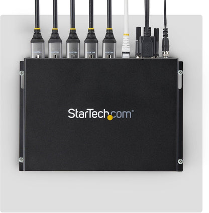 StarTech.com 2x2 HDMI Video Wall Controller - 4K 60Hz HDMI 2.0 Video-ingang naar 4x 1080p uitgang - Videomuur Processor voor Multi Screen Display - Videomuur Splitter - RS232/Ethernet Control