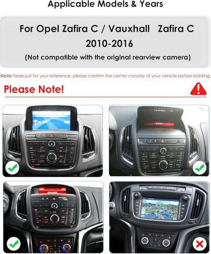 Autoradio – Multimedia Systeem – Navigatie Unit – Auto Stereo – Infotainment – 9,7 Inch Android 13 Touchscreen – Draadloze CarPlay & Android Auto